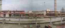  Panoramabild der Baustelle